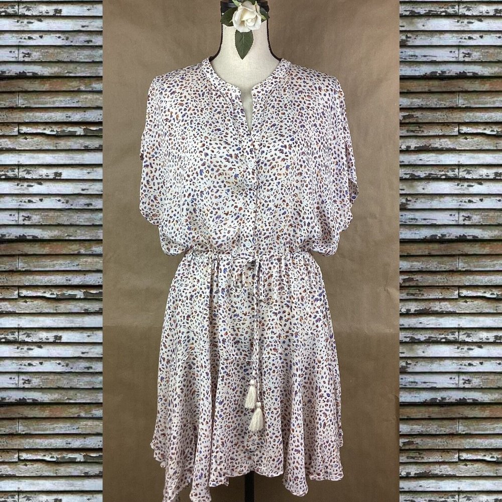 Aakaa Mini Swing Flowy Dress